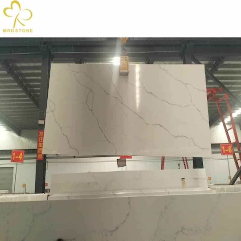 factory quartz calacattal slab