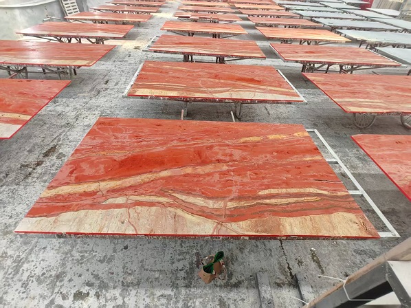 New Marble Color Hermes Orange With beauty texture